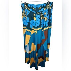 ADOR Women Wide Split Leg Pants Multi Color Size S